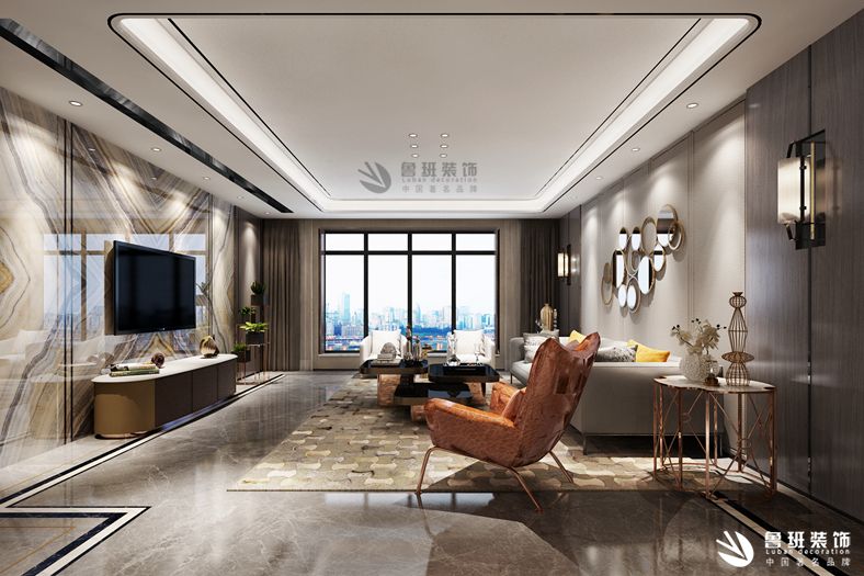 中建国熙台,轻奢风,