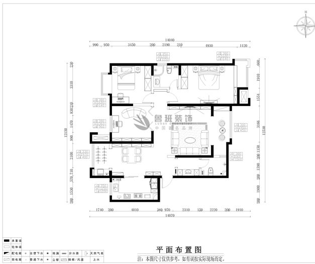 开元第一城,新中式,户型图