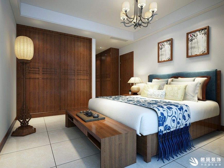 紫薇永和坊,新中式风格,卧室