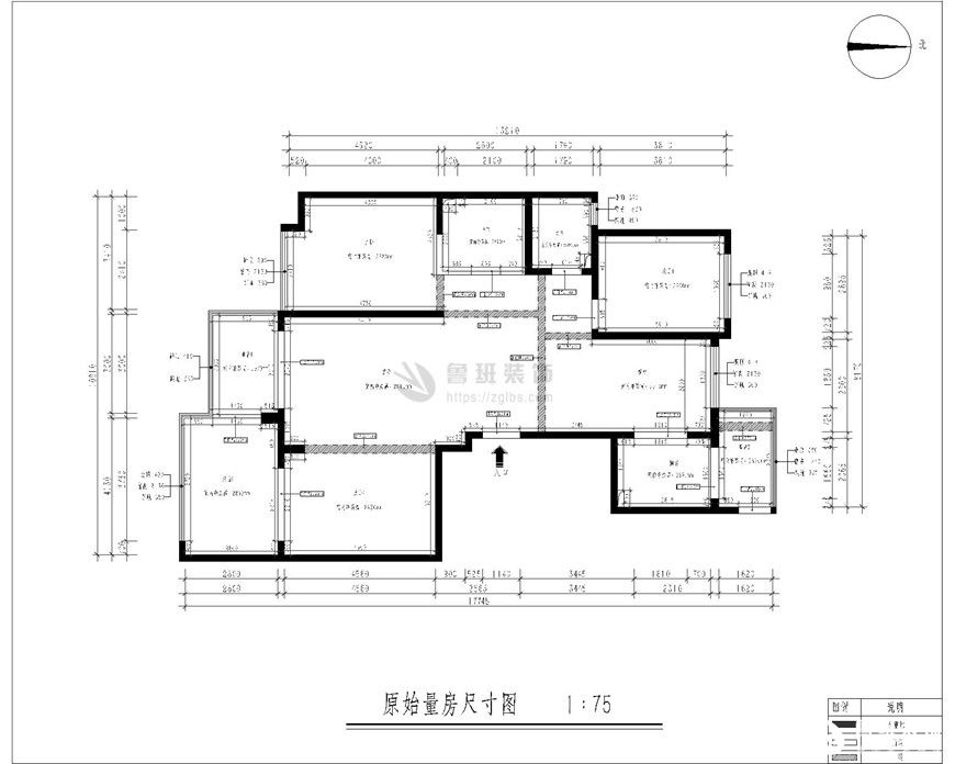 外滩壹号小区,新中式风格,户型图