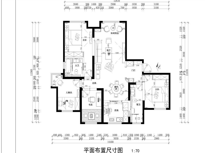 龙湖香醒,欧式效果图,儿童房设计图