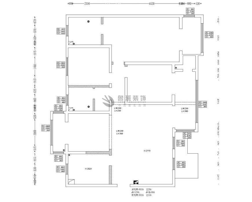 旺座城-海德堡,混搭风格,户型图