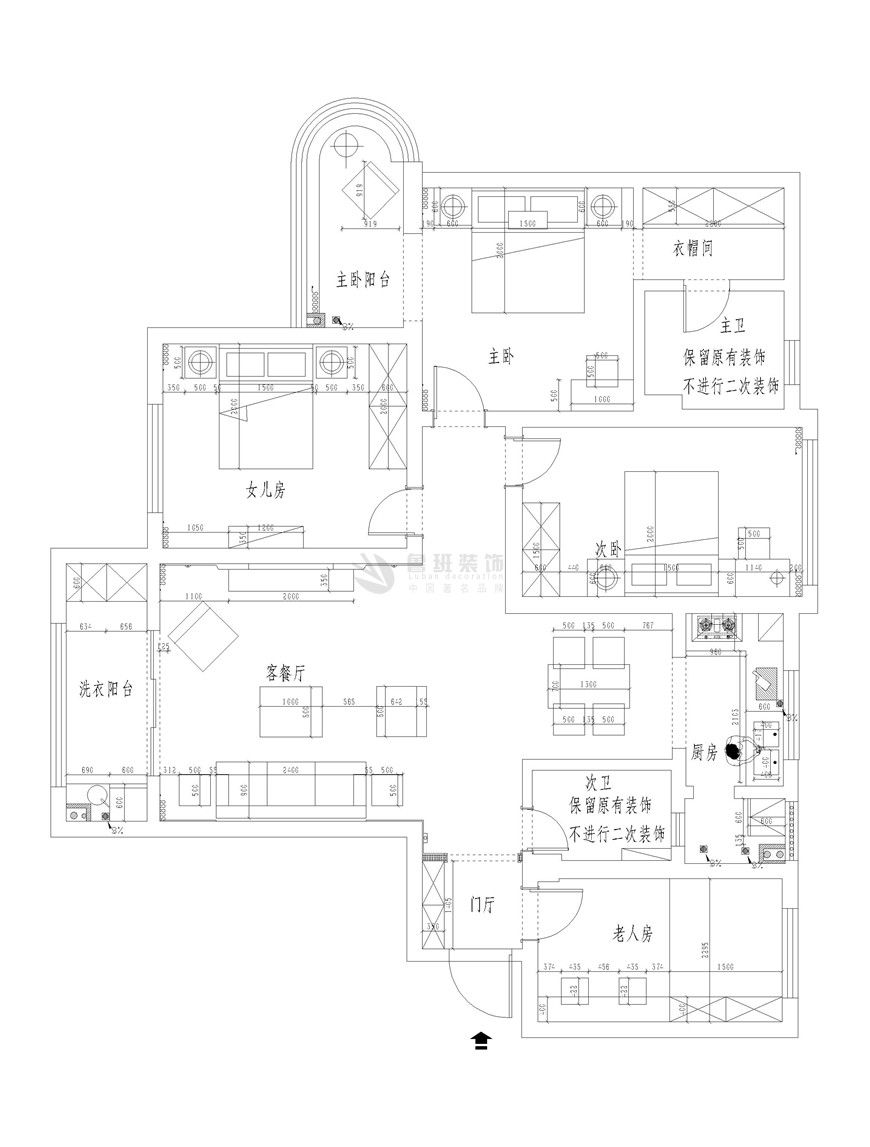 御锦城,新中式风格,户型图